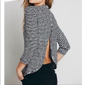 Free People Striped Shirt